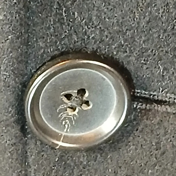 J crew Men's Westbourne topcoat in black size Medium - Picture 13 of 13